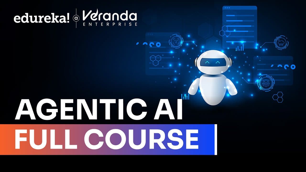 에이전틱 AI 입문: 스스로 계획하고 실행하는 자율 AI 에이전트의 부상 영상 대표 이미지