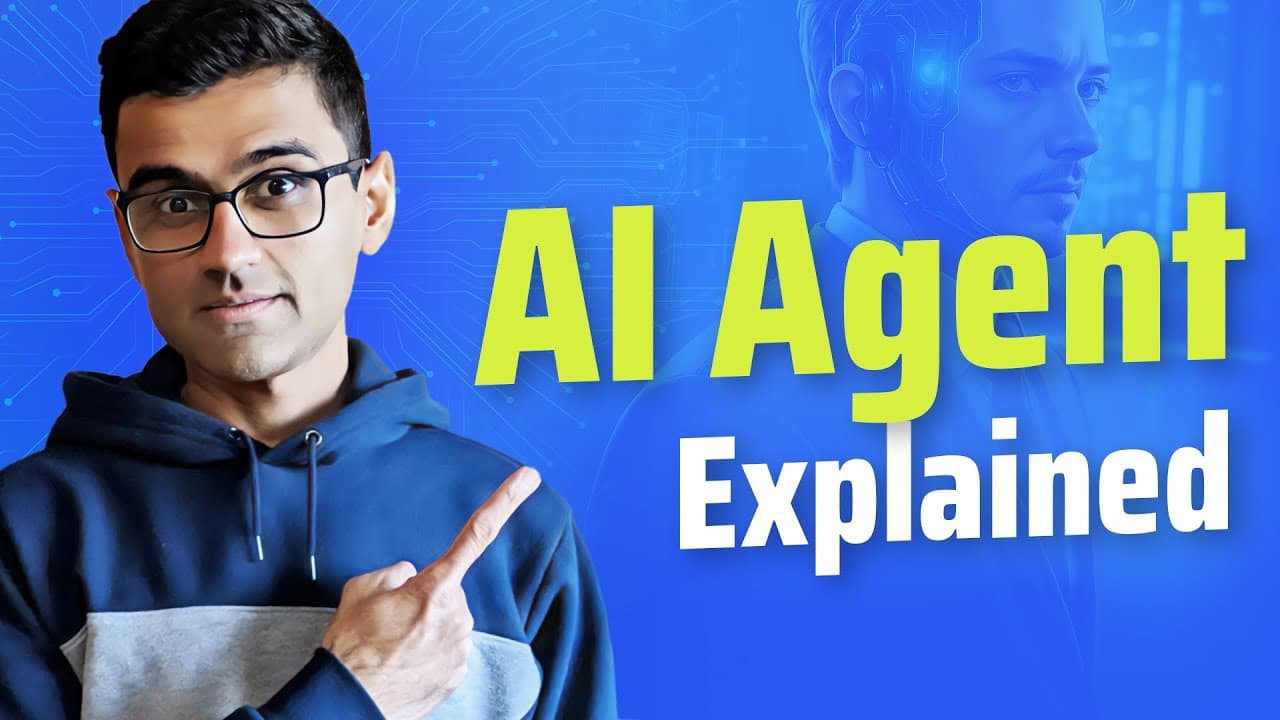 AI 에이전트란 무엇인가: 식당 웨이터로 이해하는 자율성 영상 대표 이미지