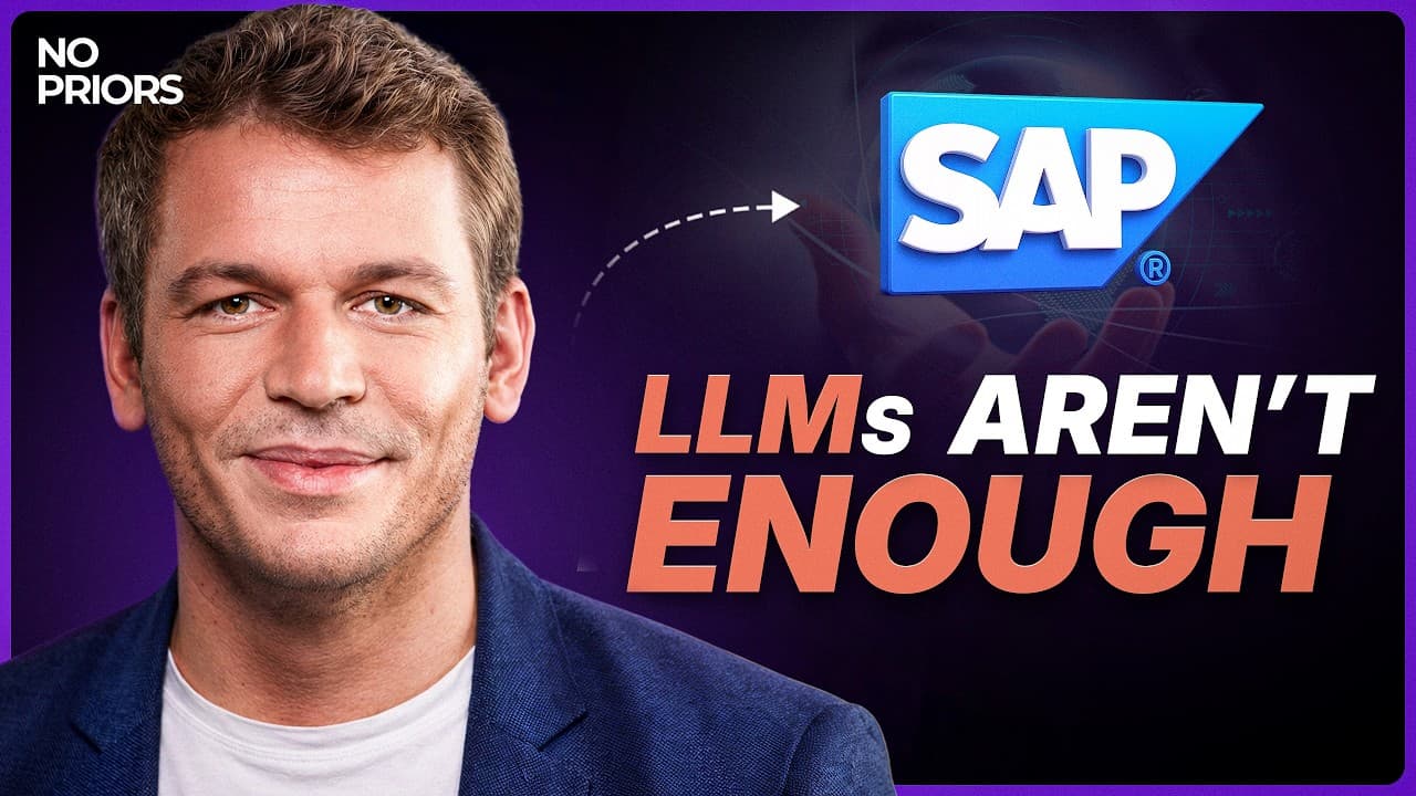 기업 AI의 진짜 병목은 모델이 아니라 규모, SAP 최고기술책임자의 진단 영상 대표 이미지