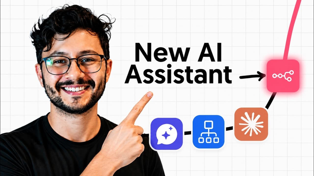 n8n 안으로 들어온 AI 어시스턴트: 말로 만들고 오류까지 스스로 고친다 영상 대표 이미지