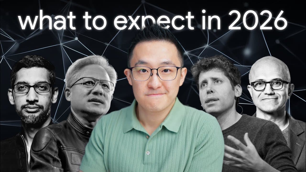 2026년 AI를 정의할 6가지 트렌드: 모델보다 '활용'이 승부처 영상 대표 이미지