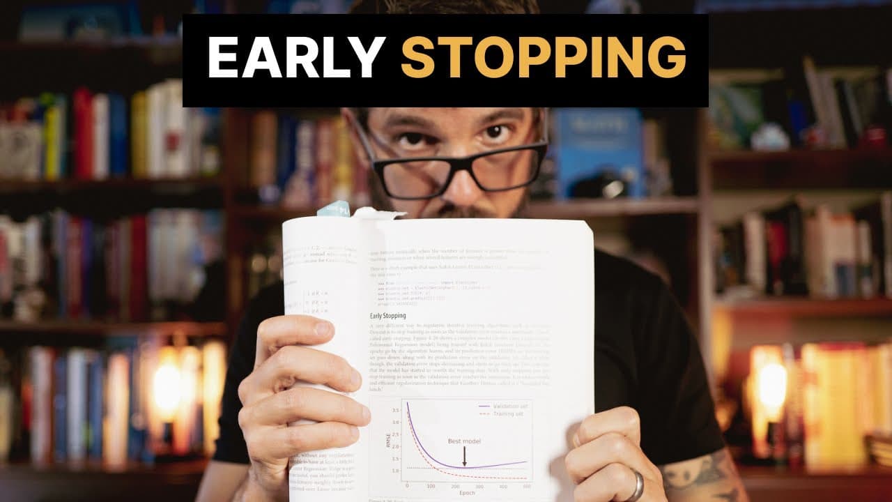 조기 종료(Early Stopping): 가장 쉬운 과적합 방지 기법 영상 대표 이미지