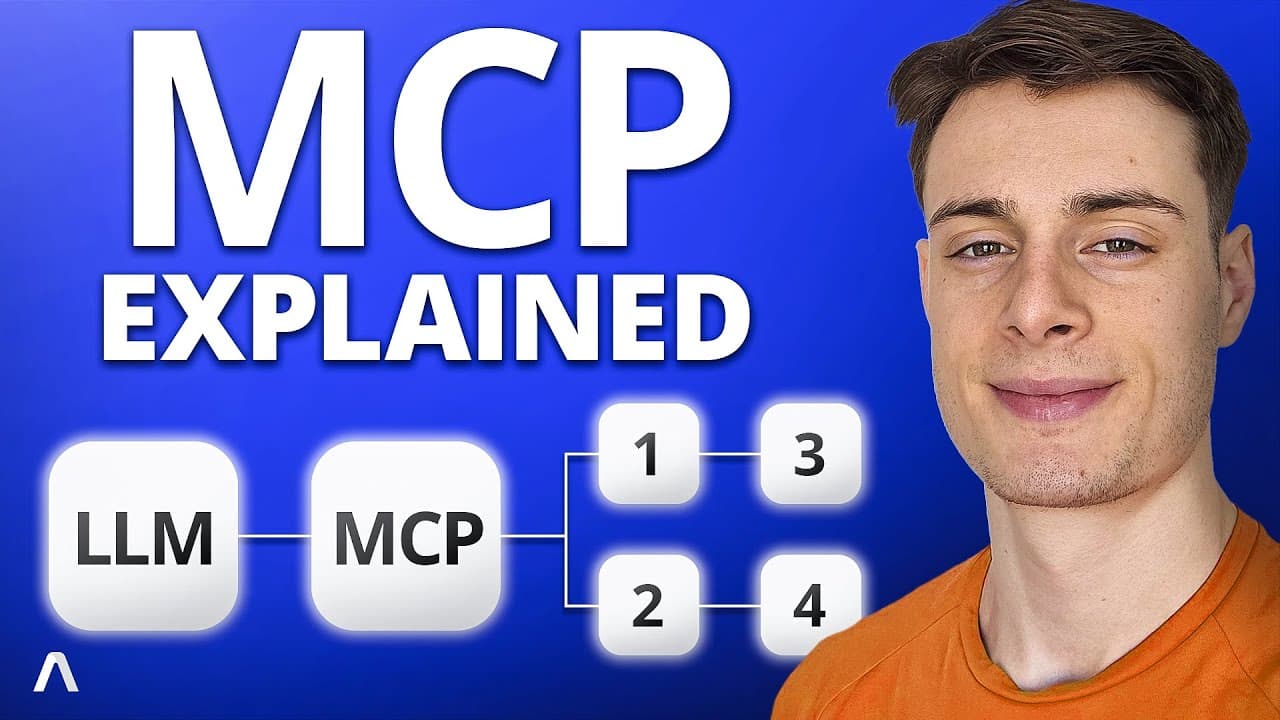 MCP(모델 컨텍스트 프로토콜)란 무엇인가 — AI 에이전트와 외부 서비스를 잇는 표준 영상 대표 이미지