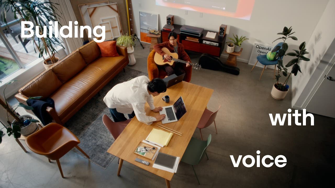 OpenAI, 손 떼고 음성으로 일하는 'ChatGPT Voice'와 데스크톱 앱 워크플로 공개 영상 대표 이미지