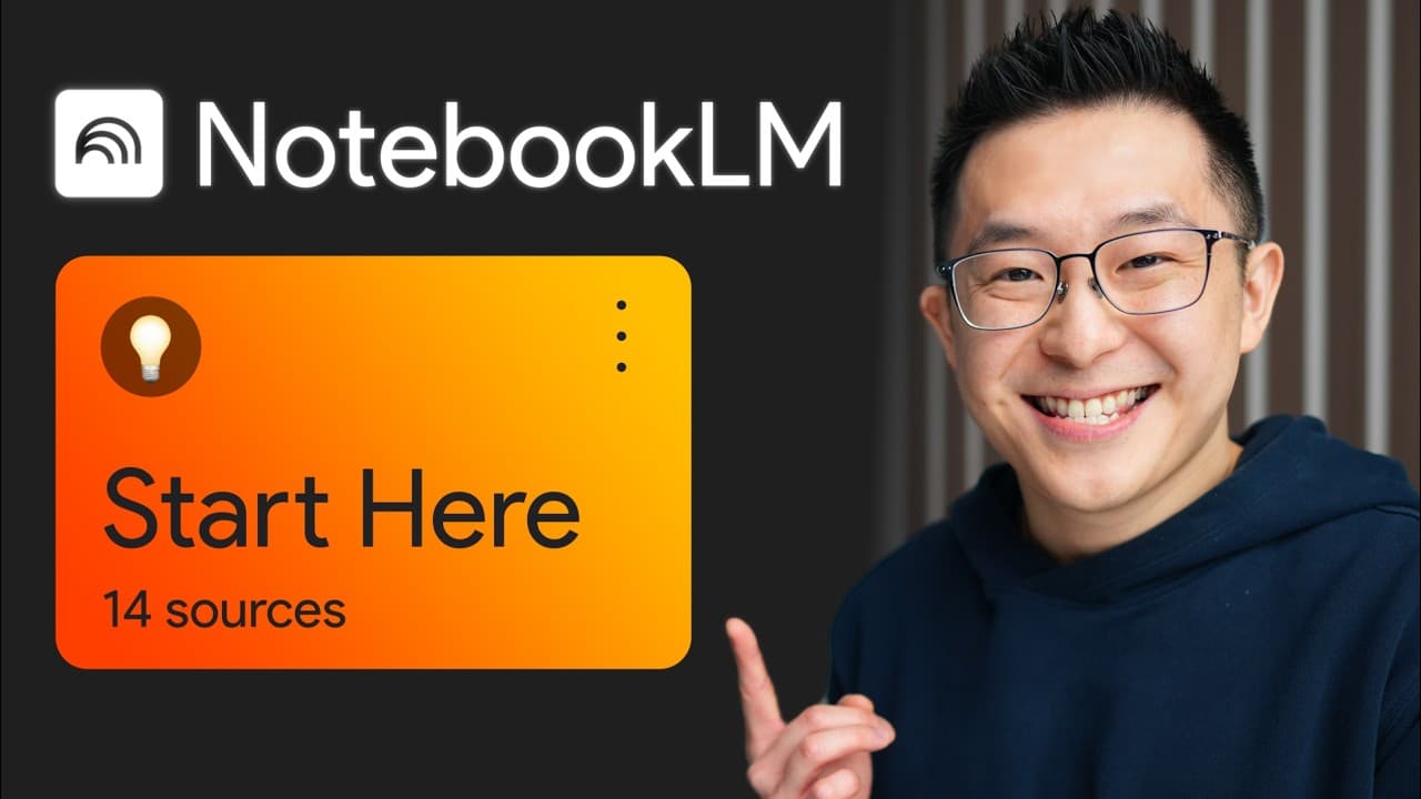 노트북LM 200% 활용법: 환각 적은 'AI 자료 정리' 도구 제대로 쓰기 영상 대표 이미지