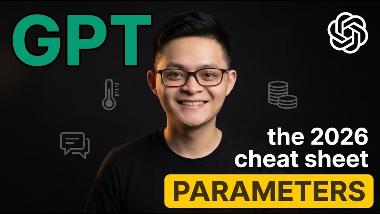 GPT API의 온도·토큰·메모리, 개발자들이 가장 자주 틀리는 세 가지 영상 대표 이미지