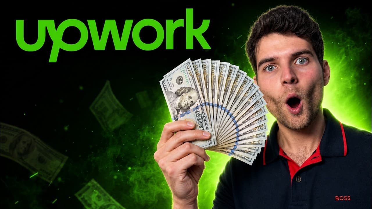 업워크(Upwork) 10분 정리: 제안서·프로필·배지·수수료로 꾸준히 버는 법 영상 대표 이미지