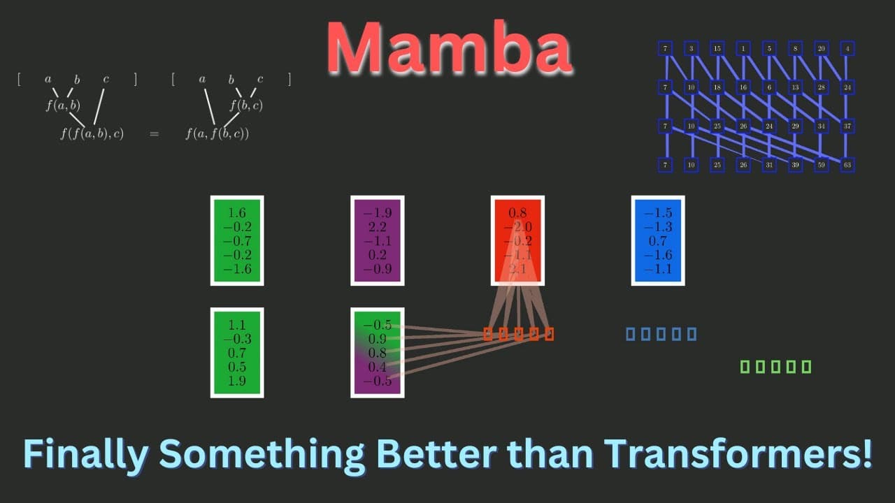 트랜스포머를 넘보는 Mamba: RNN으로 이해하는 상태공간모델의 원리 영상 대표 이미지