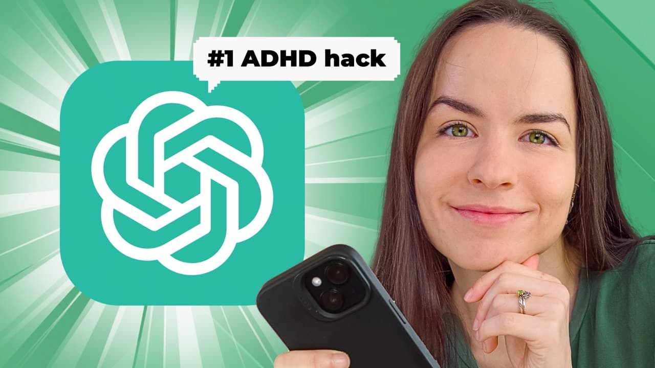 ADHD 뇌를 돕는 ChatGPT 활용 10가지: 정보 과부하와 결정 피로 넘기기 영상 대표 이미지