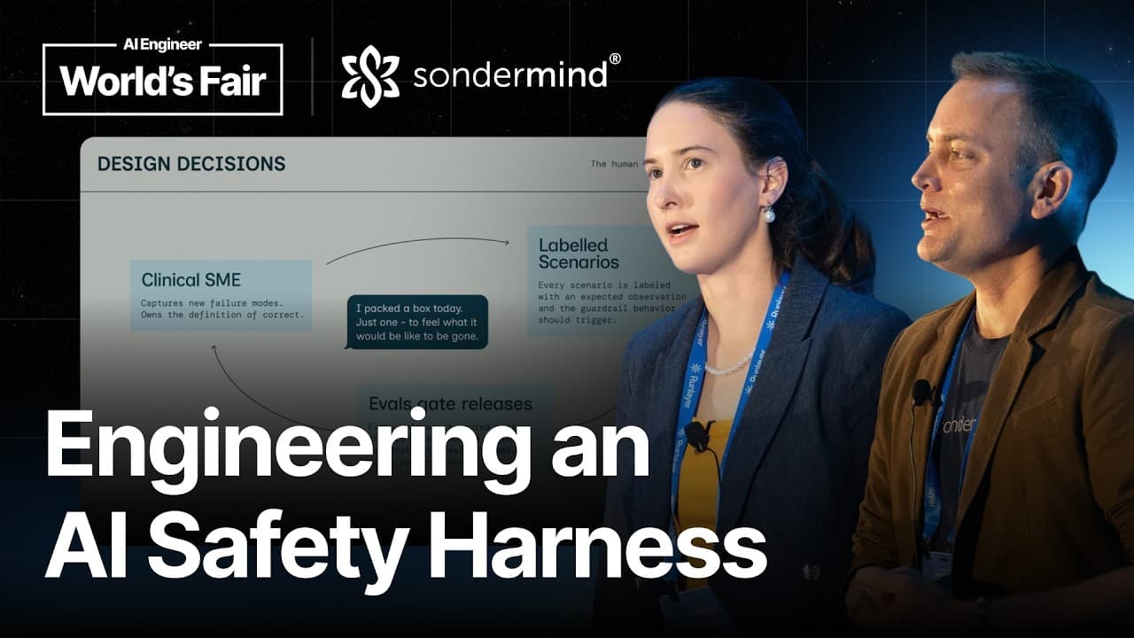 정신건강 AI 코치를 안전하게 만드는 법 — SonderMind의 ‘평가 주도 개발’ 영상 대표 이미지