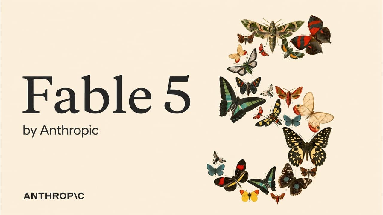 앤트로픽이 미토스 5와 클로드 페이블 5를 공개했다 — 성능 상승과 함께 온 가격·안전장치·데이터 정책 변화 영상 대표 이미지