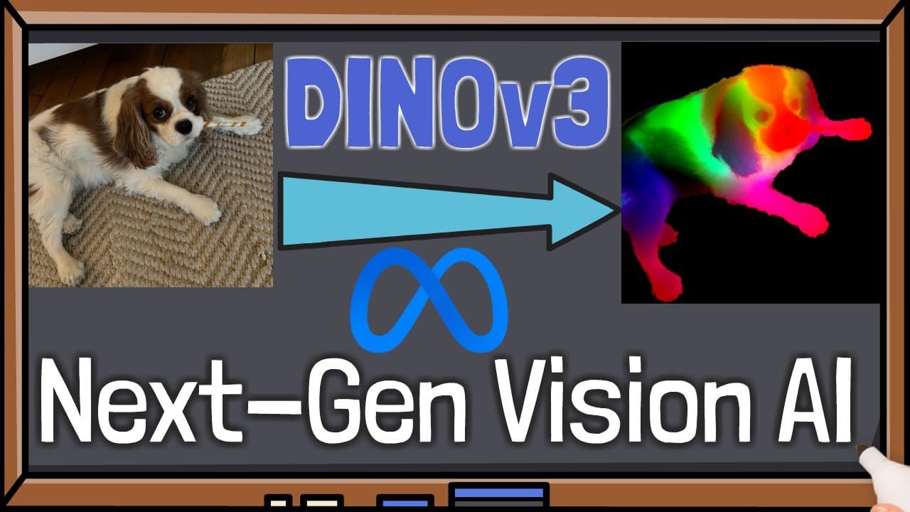 DINOv3 Paper Explained: The Computer Vision Foundation Model 영상 대표 이미지