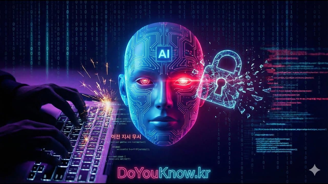 AI 비서를 조종하는 한 줄: 프롬프트 인젝션이 LLM 최대 위협으로 꼽히는 이유 영상 대표 이미지
