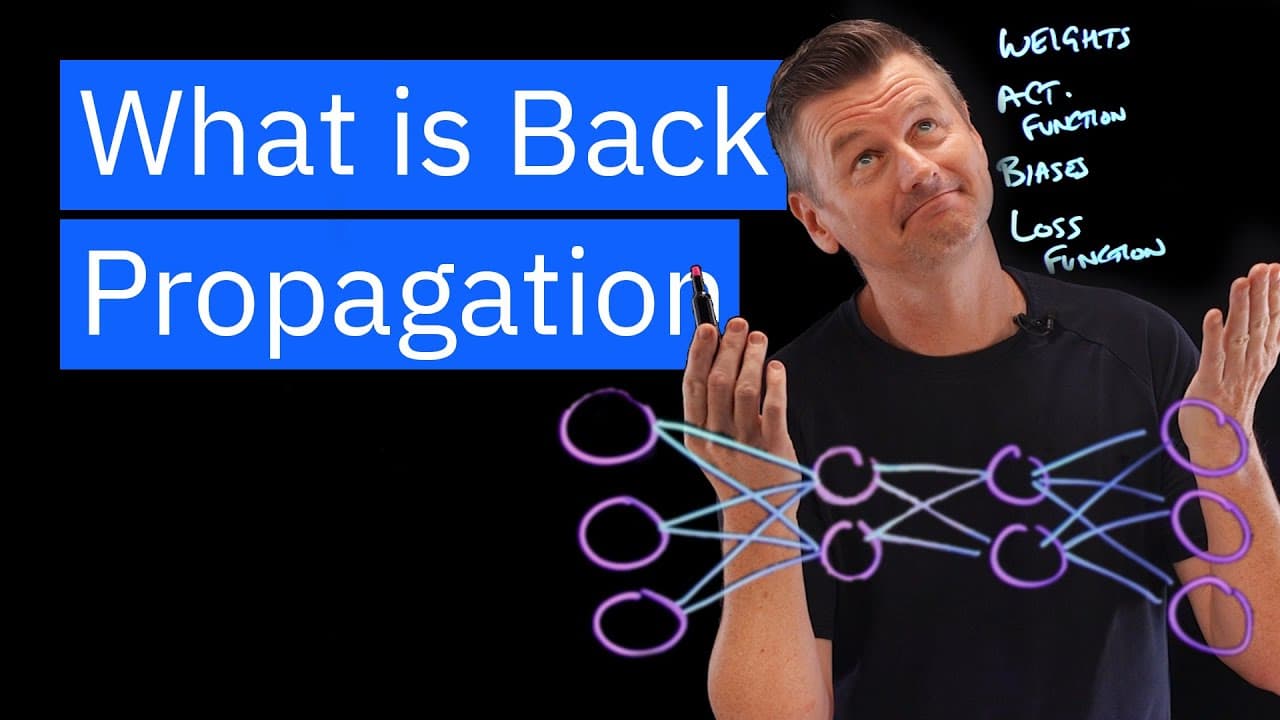 역전파(Backpropagation)란 무엇인가: 신경망이 오차를 줄이며 학습하는 원리 영상 대표 이미지