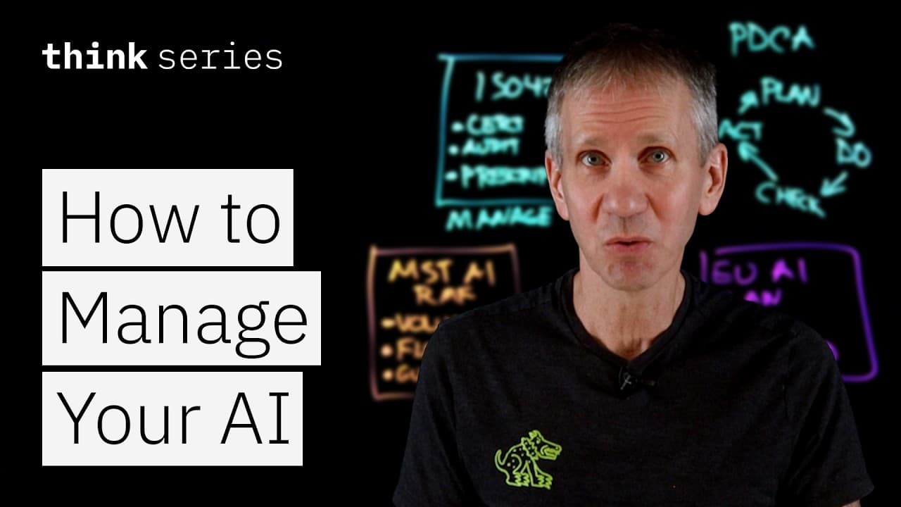 AI 거버넌스의 첫 국제표준 ISO 42001, 무엇이 달라지나 영상 대표 이미지