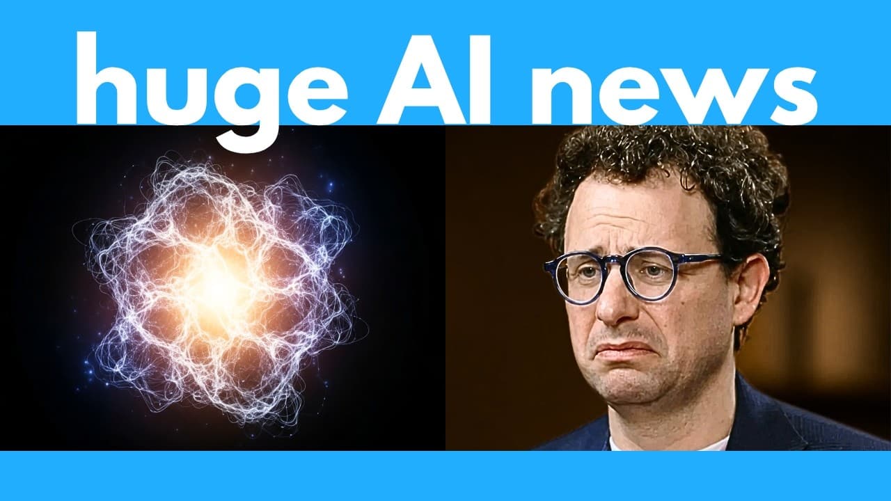 이번 주 AI: 오픈소스 모델 쏟아지고, 클로드 페이블은 일주일 만에 차단 영상 대표 이미지