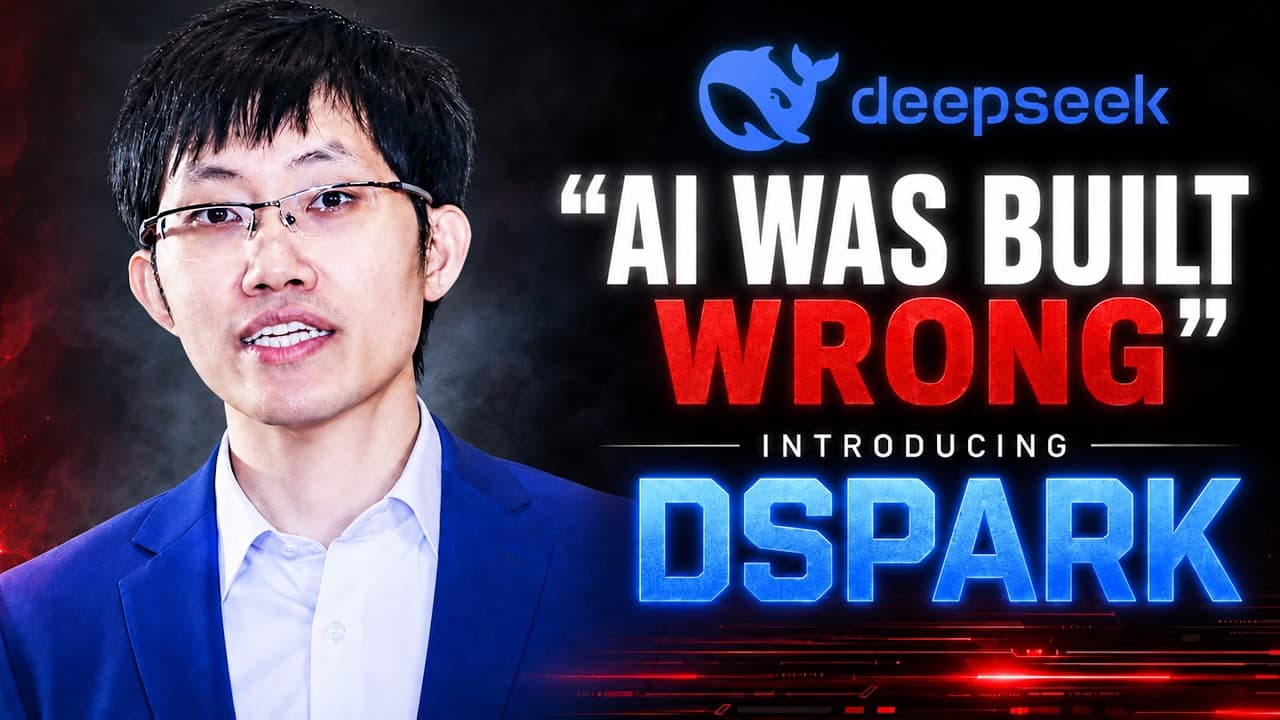 딥시크 DSpark: 더 똑똑해지지 않고도 더 빠르고 싼 AI를 만드는 법 영상 대표 이미지