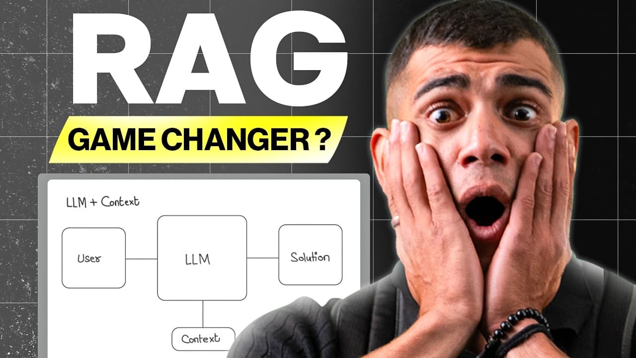 RAG(검색 증강 생성)이 무엇이고 왜 중요한가: LLM 환각을 줄이는 방법 영상 대표 이미지