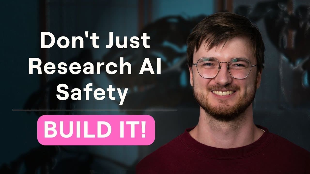AI 안전 분야가 저평가하는 사람들: 연구자 대신 판을 키운 물리학자의 선택 영상 대표 이미지