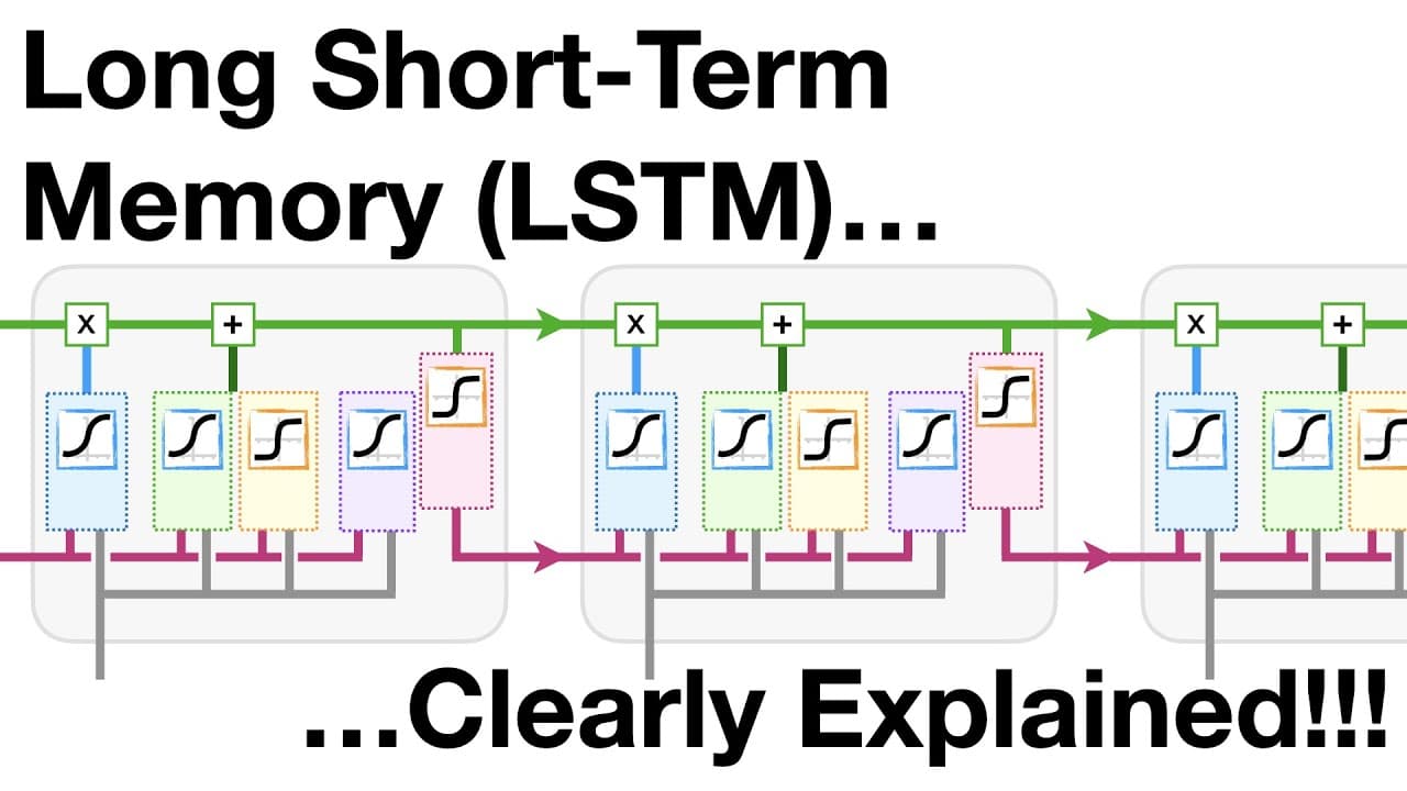 LSTM(장단기 메모리): 순환 신경망의 기울기 폭발·소실을 푸는 법 영상 대표 이미지
