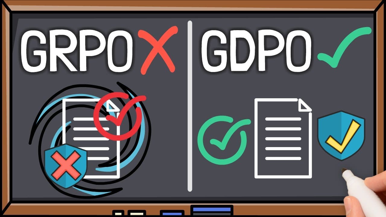 여러 보상을 한꺼번에 다루는 LLM 강화학습, NVIDIA의 GDPO 영상 대표 이미지