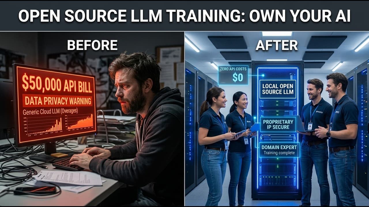 남의 API 대신 내 모델을: 오픈소스 LLM 파인튜닝 2026 실전 가이드 영상 대표 이미지