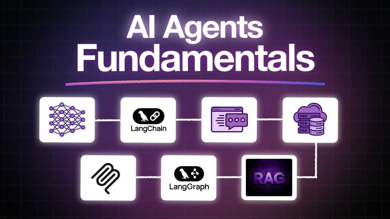 AI 에이전트 입문 전 꼭 알아야 할 기초: LLM부터 RAG·LangChain·LangGraph·MCP까지 영상 대표 이미지