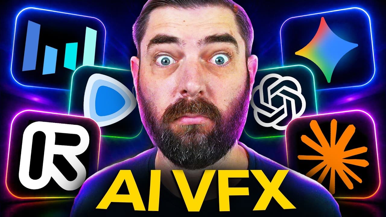 AI로 영상 VFX 만들기: 맷 울프가 공개한 인트로·장면 전환·B롤 실전 기법 영상 대표 이미지