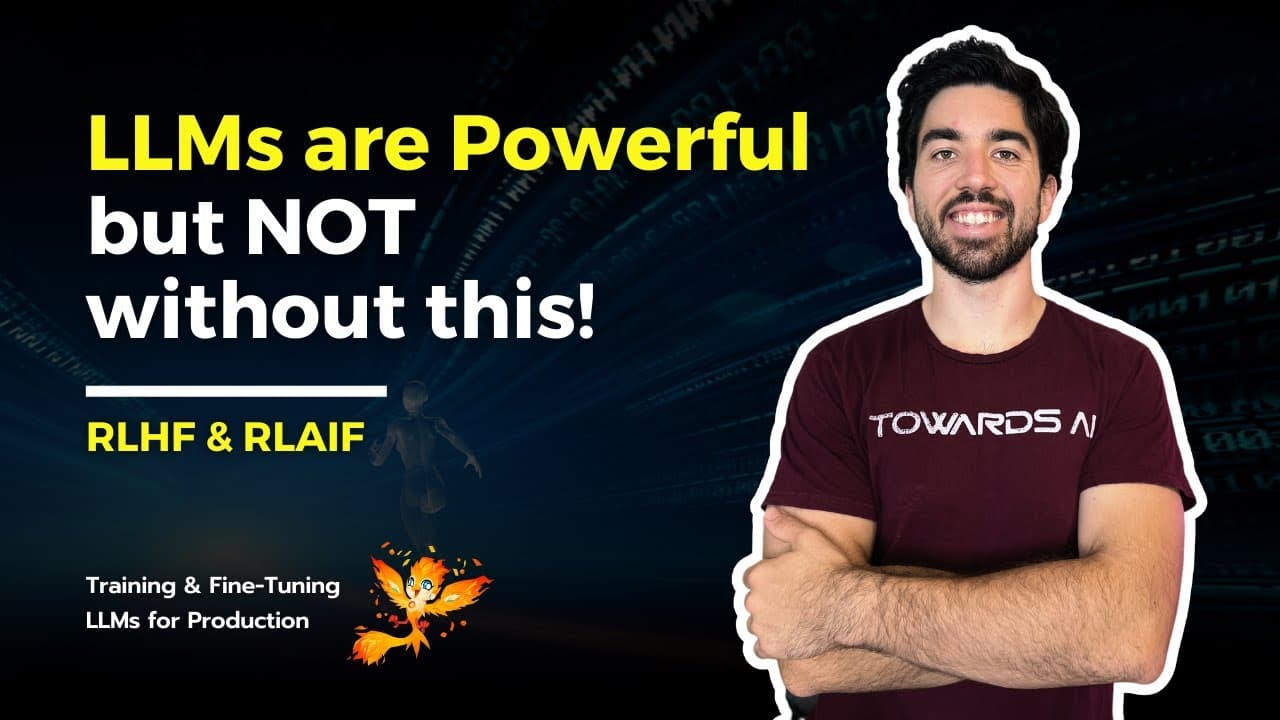 ChatGPT를 사람처럼 만든 비결 RLHF, 그리고 AI가 AI를 가르치는 RLAIF 영상 대표 이미지