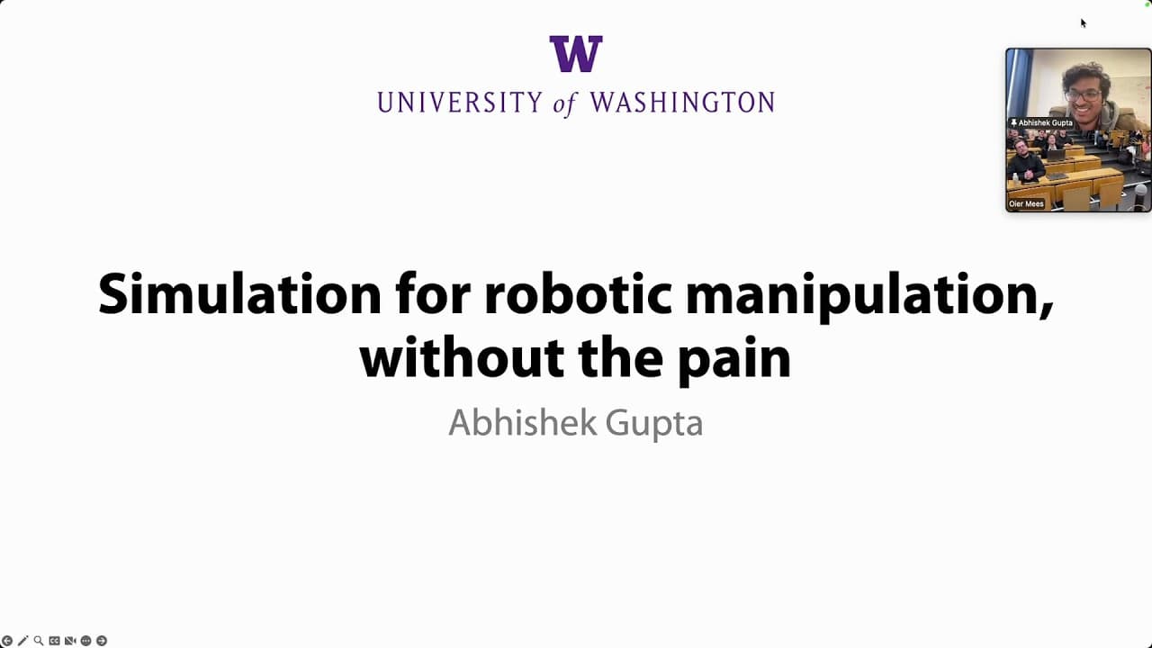 주방 영상 한 편으로 시뮬레이션을 만든다 — 로봇 조작 학습의 숨은 비용 줄이기 영상 대표 이미지