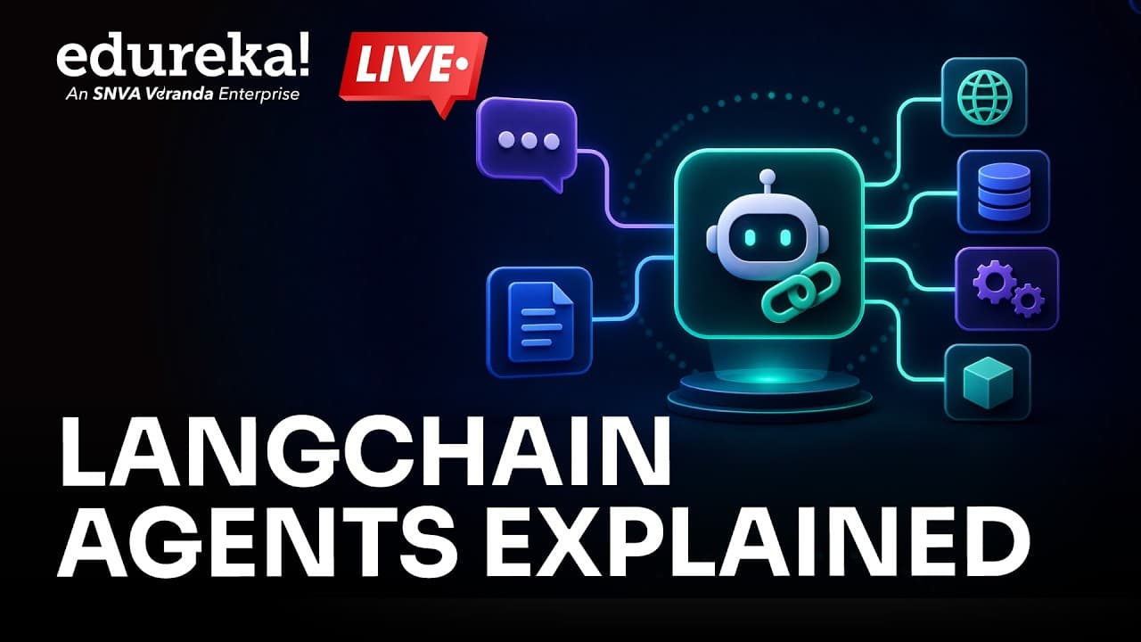 LangChain으로 이해하는 AI 에이전트: LLM 위에 ‘추론+행동’을 얹는 법 영상 대표 이미지