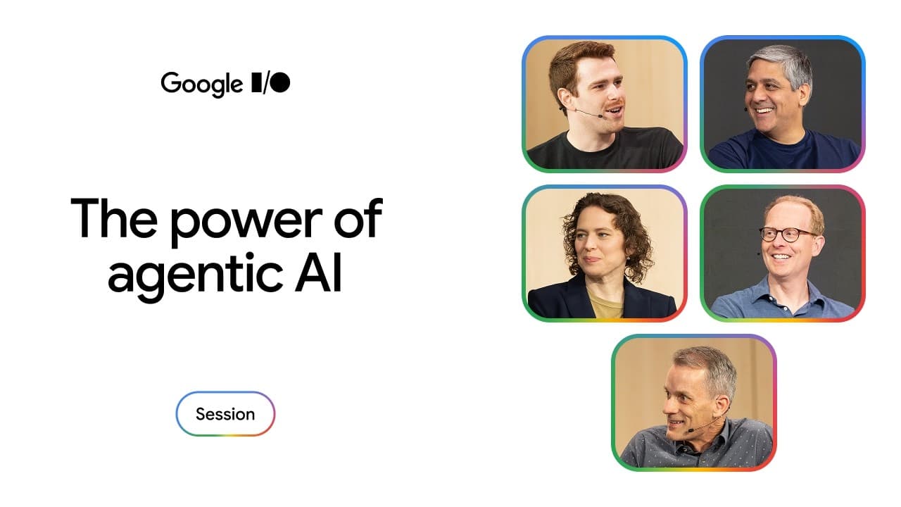 구글이 말하는 에이전트 AI 시대: 제미나이 3.5, 24시간 에이전트 스파크, 그리고 검색의 변화 영상 대표 이미지