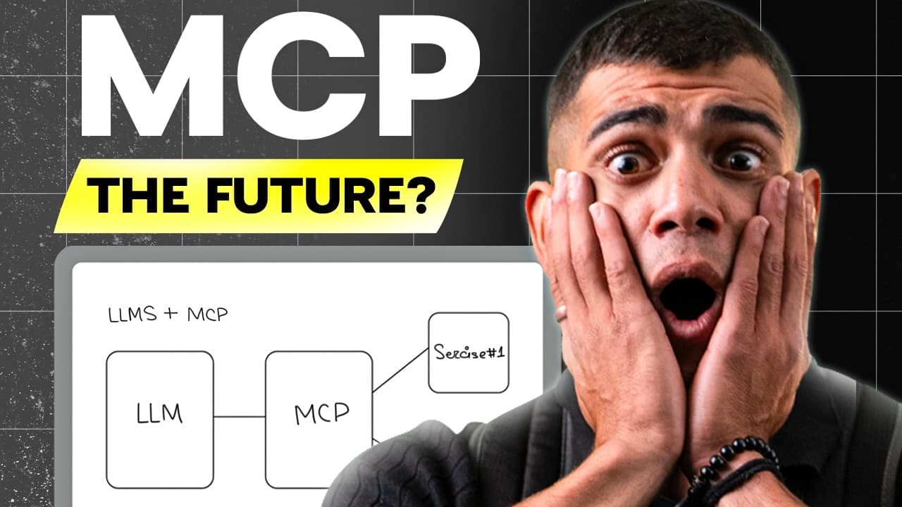 MCP(모델 컨텍스트 프로토콜)란 무엇인가: AI를 모든 도구에 연결하는 'USB-C' 영상 대표 이미지