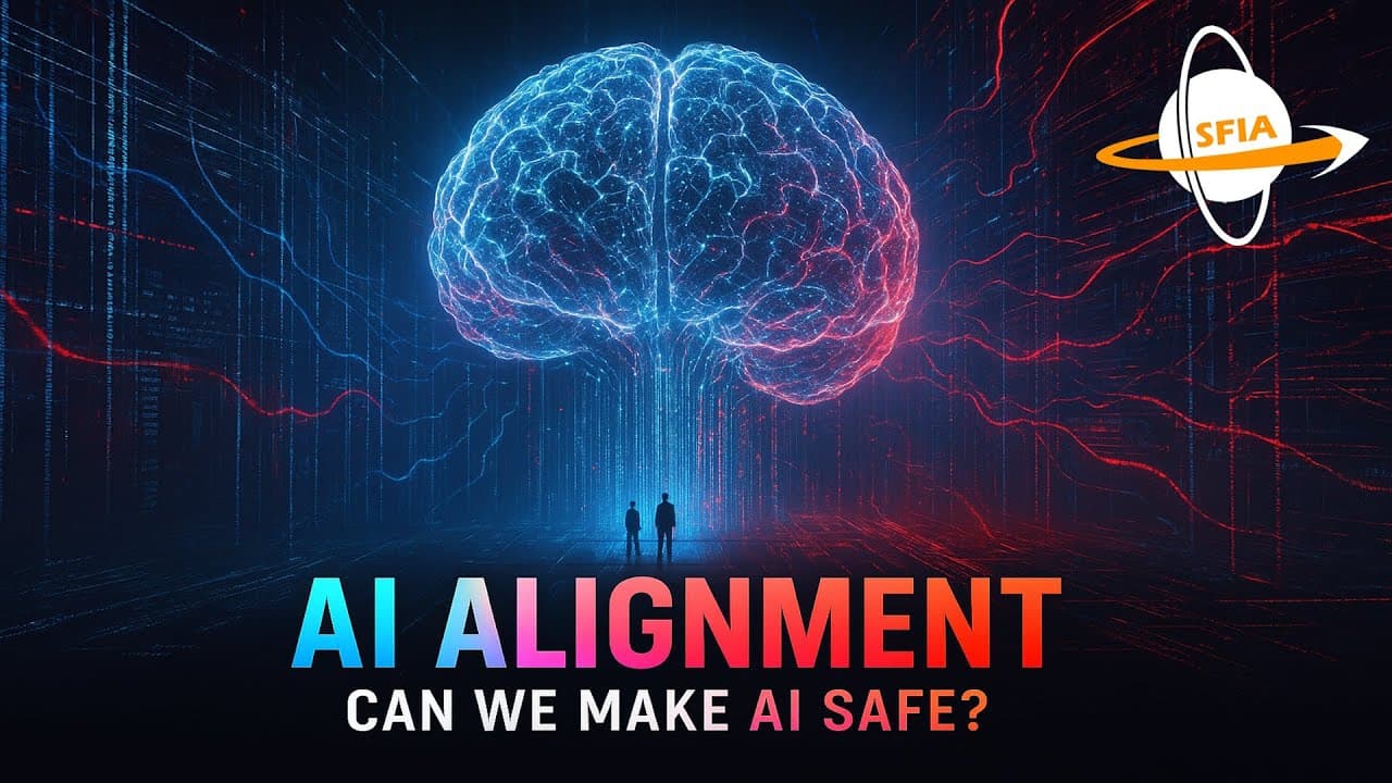 AI를 안전하게 만들 수 있을까: 'AI 정렬' 문제 쉽게 풀어보기 영상 대표 이미지