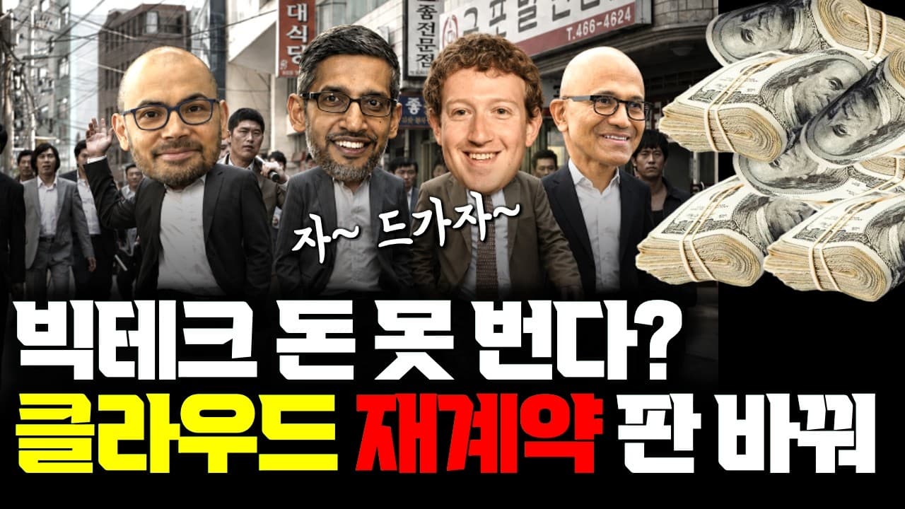 돈만 쓰던 빅테크, 진짜 수익은 '재계약 시점'부터 드러난다 영상 대표 이미지