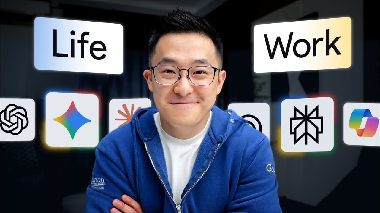 일상 업무를 위한 핵심 AI 도구 고르기: 챗GPT·제미나이·클로드는 각각 언제 쓰나 영상 대표 이미지