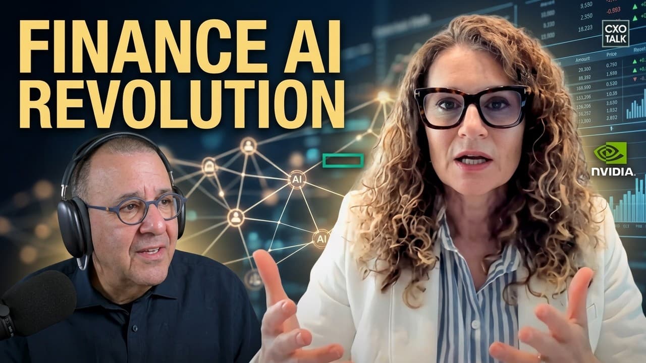 "같은 질문엔 언제나 같은 답" — HPE 재무조직이 AI에서 가장 먼저 푼 문제 영상 대표 이미지