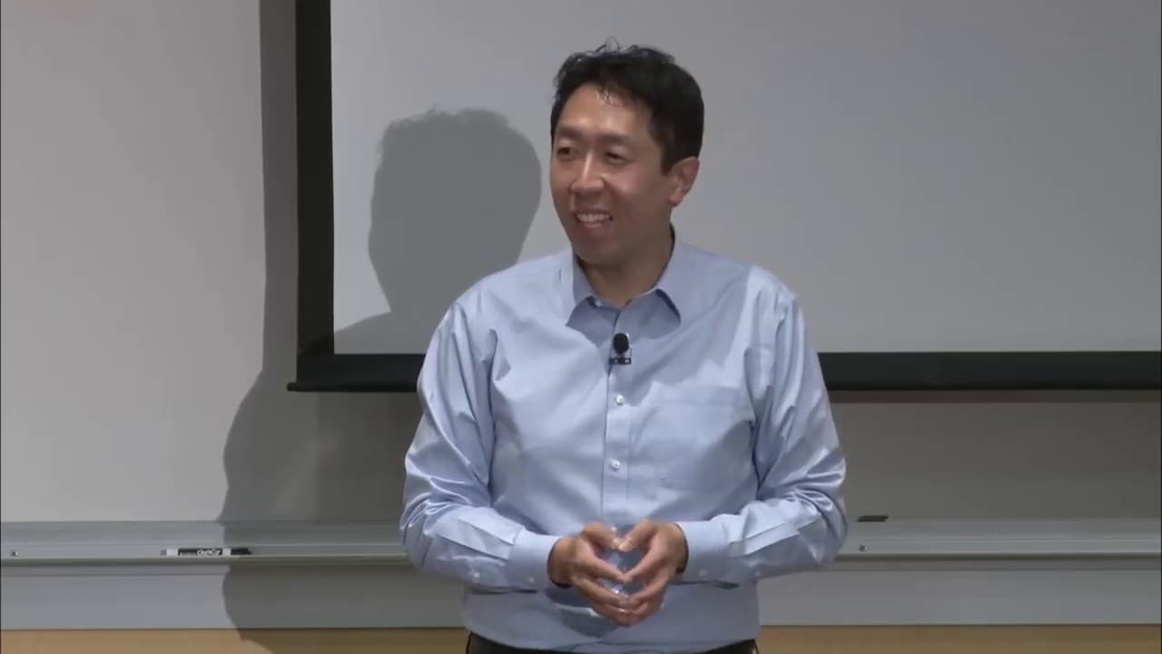 앤드루 응의 스탠퍼드 CS229 1강: 'AI는 새로운 전기', 머신러닝의 기초를 다지다 영상 대표 이미지