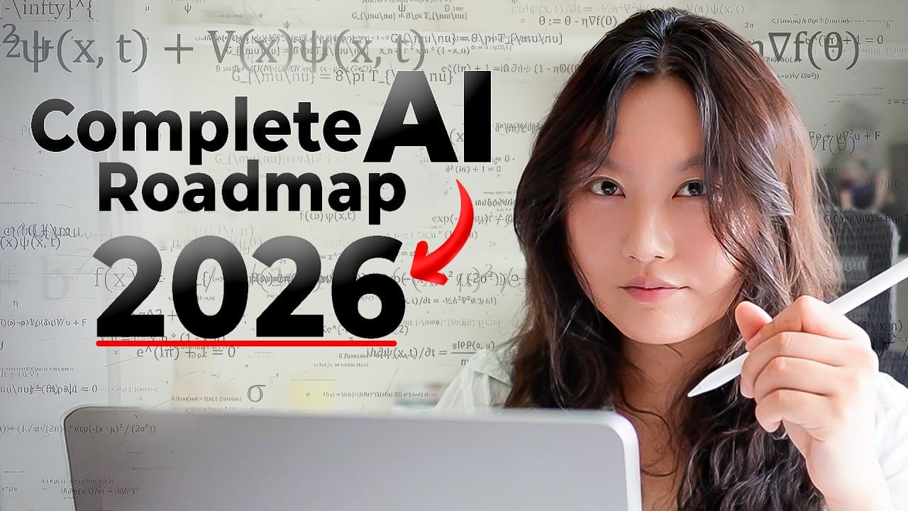2026년에 꼭 갖춰야 할 AI 역량: 프롬프트부터 에이전트·오픈소스·바이브 코딩까지 영상 대표 이미지