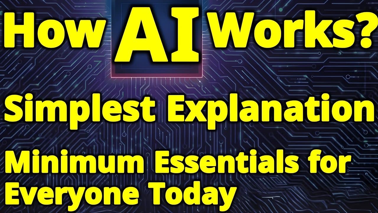 전문용어 없이 이해하는 AI의 원리, 그리고 'AI 악당'은 가능한가 영상 대표 이미지
