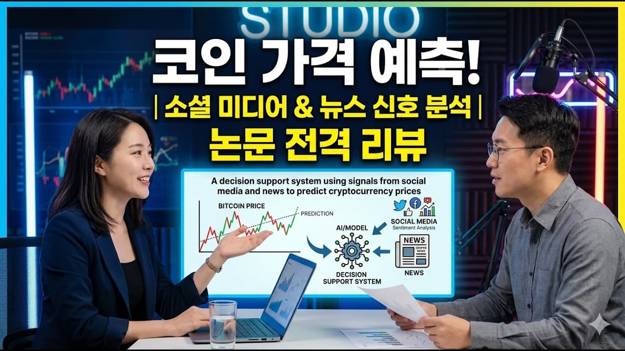 소셜미디어 잡음에서 신호만 걸러낸 AI, 비트코인 폭락장에서 플러스 수익을 내다 영상 대표 이미지
