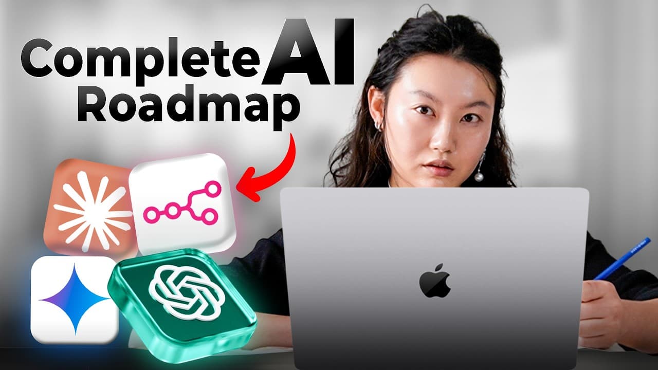 25분으로 끝내는 2025년 필수 AI 스킬: 프롬프트부터 에이전트·바이브 코딩까지 영상 대표 이미지