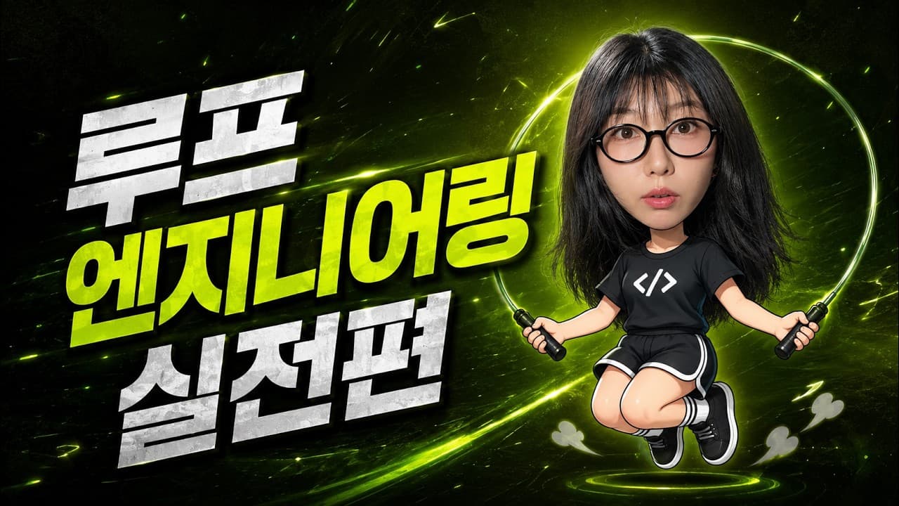 다 만들 때까지 스스로 도는 AI: 루프 엔지니어링과 종료 조건 설계법 영상 대표 이미지