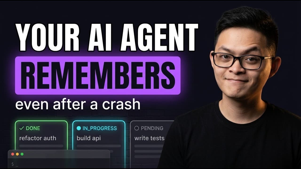 터미널을 닫아도 이어서 일하는 AI 에이전트, 무엇이 다른가 영상 대표 이미지