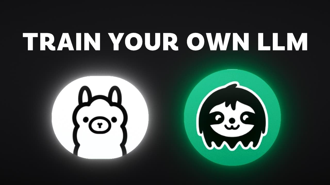 Unsloth와 Ollama로 내 PC에서 작은 LLM 파인튜닝하기 영상 대표 이미지
