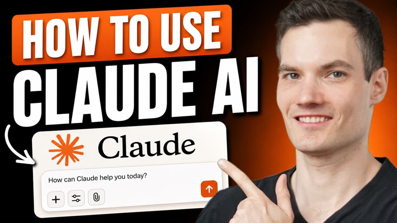 초보자를 위한 Claude AI 사용법: 글쓰기부터 아티팩트·프로젝트까지 영상 대표 이미지