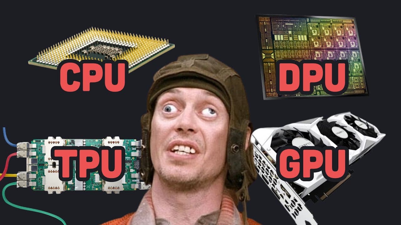 CPU·GPU·TPU·DPU·QPU, AI 시대를 떠받치는 다섯 가지 프로세서 완전 정리 영상 대표 이미지