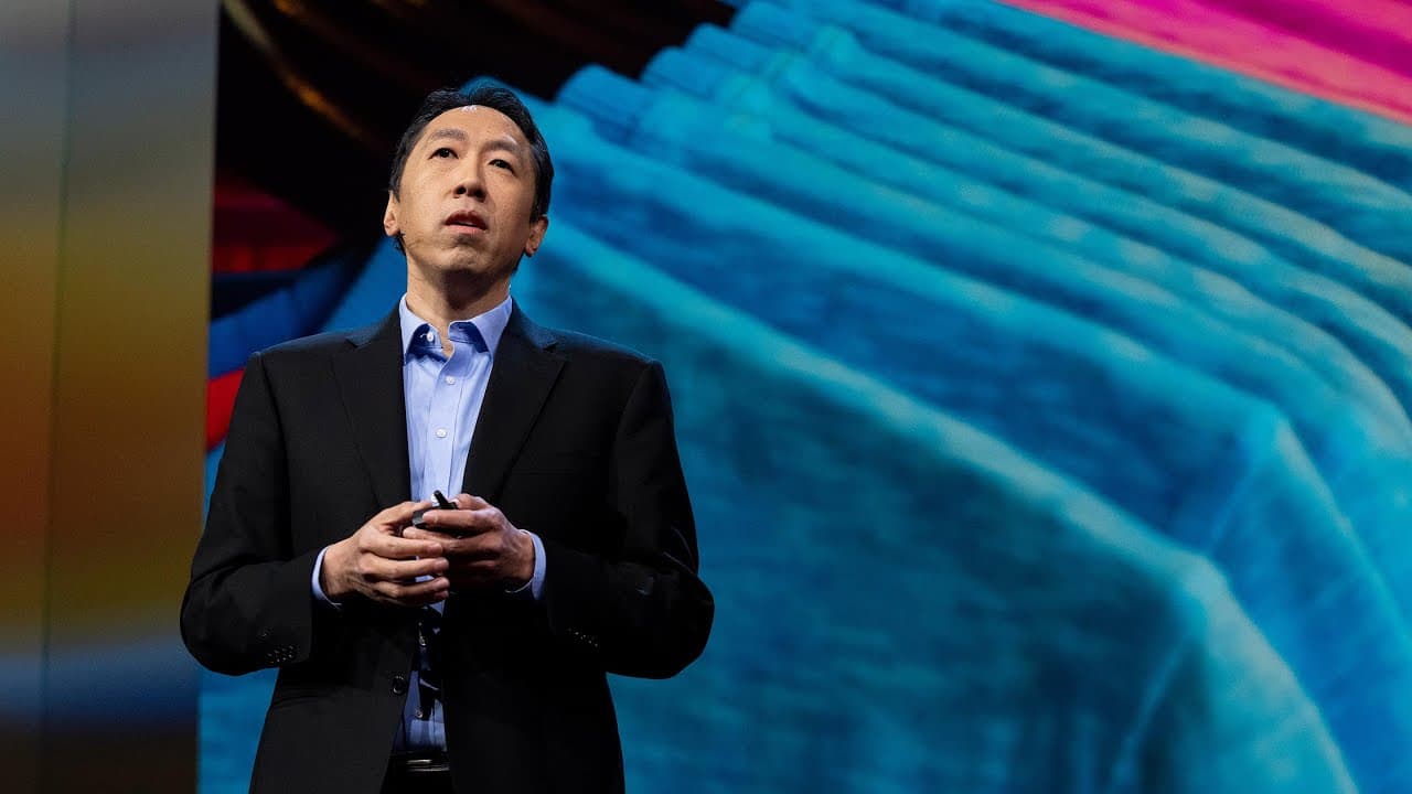 앤드루 응의 제안: AI를 모두의 손에 쥐여줘야 하는 이유 영상 대표 이미지
