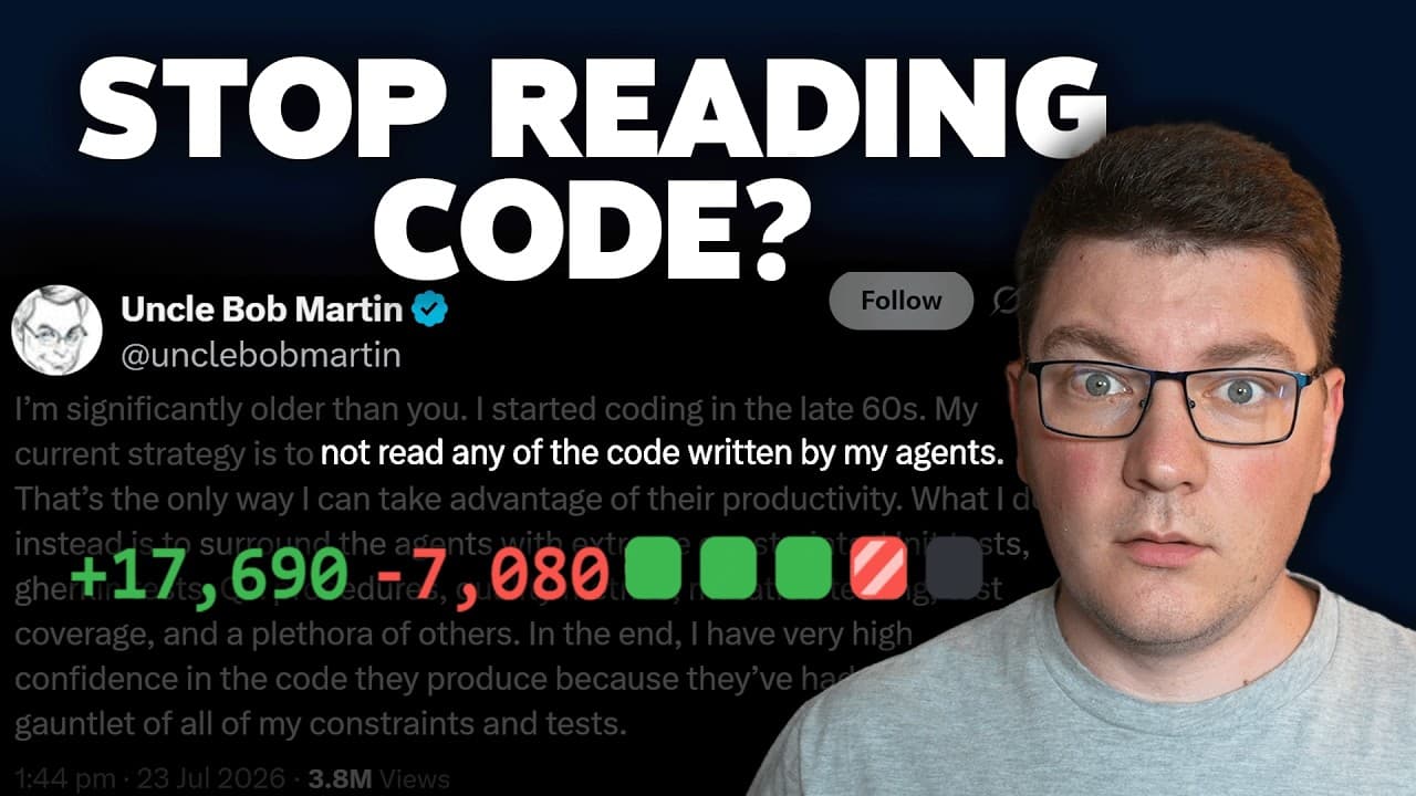Uncle Bob Stopped Reading AI-Generated Code 영상 대표 이미지