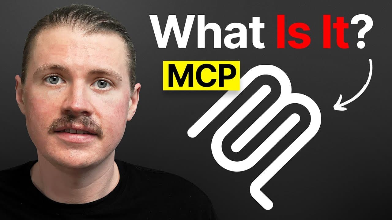 MCP(모델 컨텍스트 프로토콜)란? AI를 외부 도구에 연결하는 공통 표준 영상 대표 이미지
